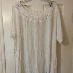26/28 CATO white blouse